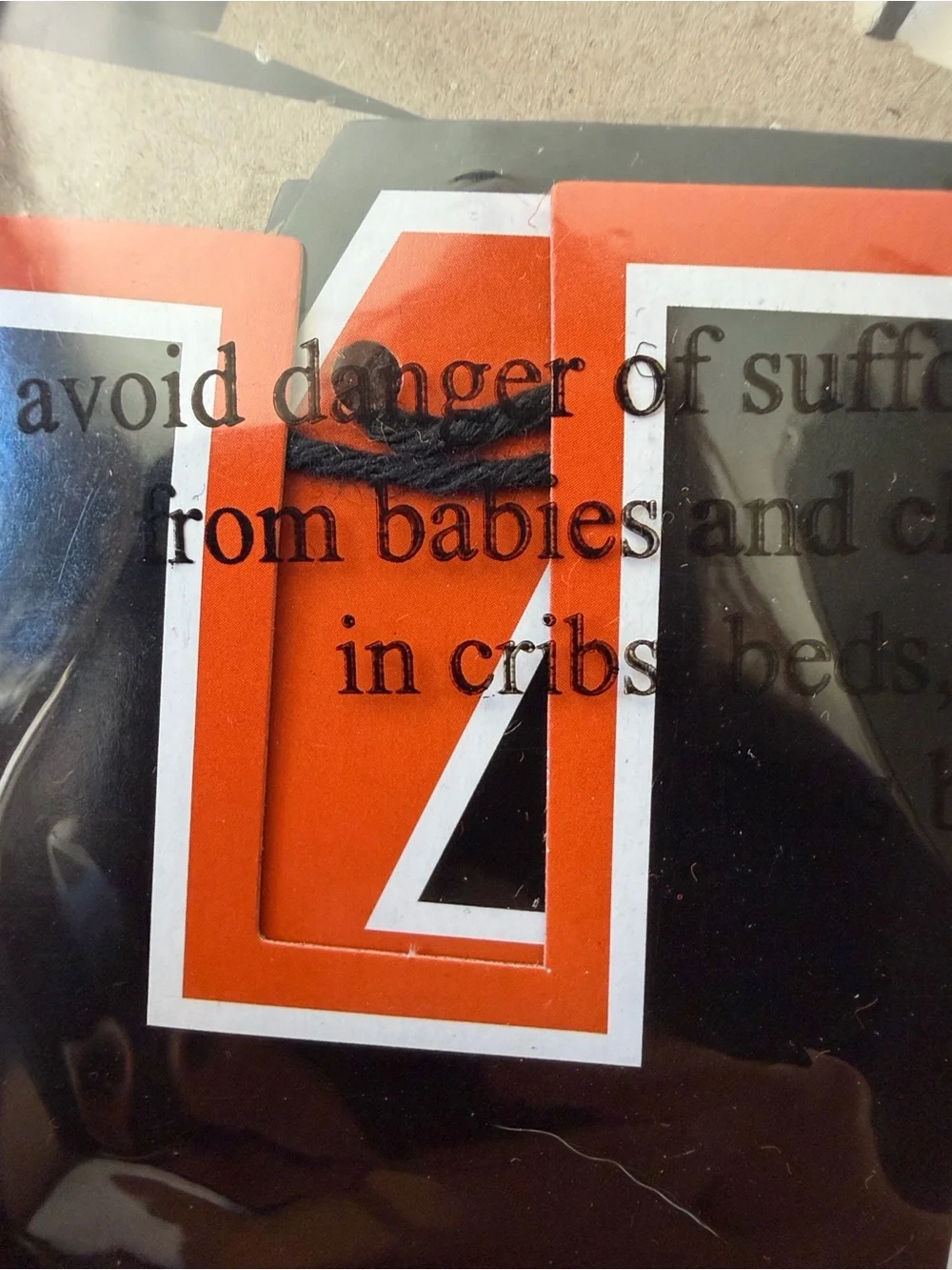 Hobby Lobby Halloween Banner - Orange and Black